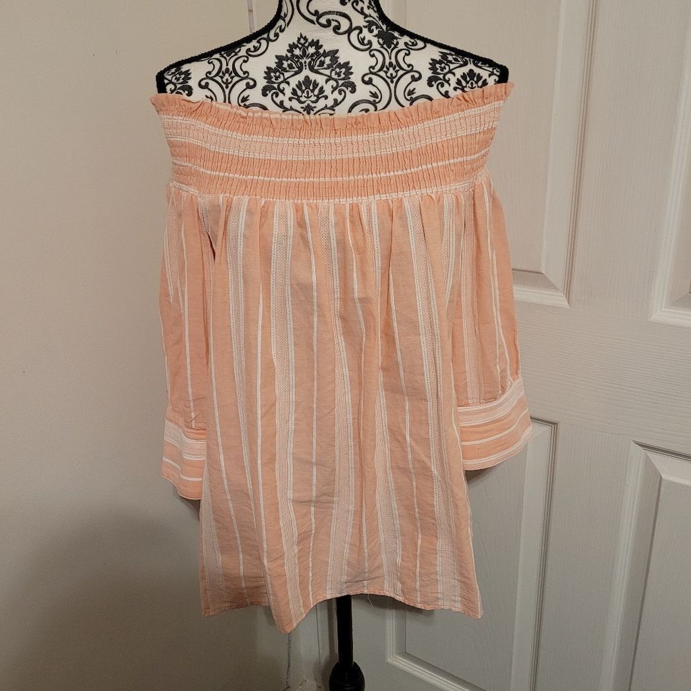 Tassels N Lace off shoulder top‎